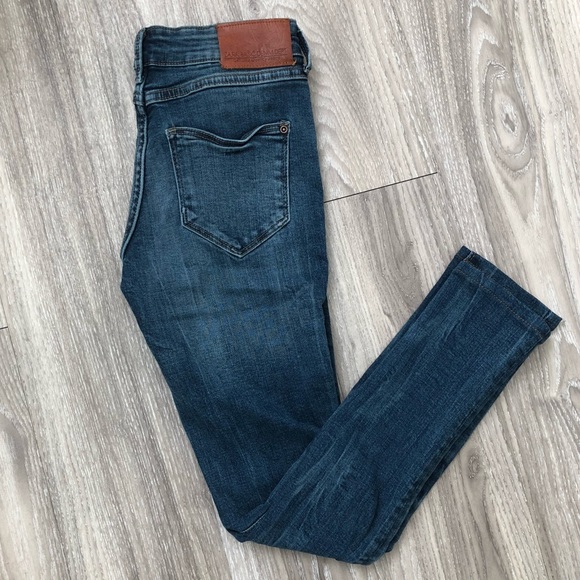 Zara Denim - ZARA midrise medium wash skinny jeans size 24